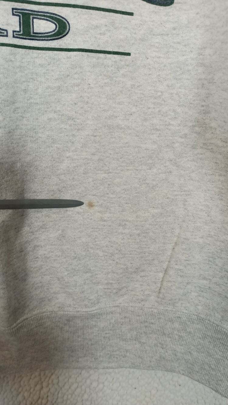 JANSPORT Size XL RIT Dad Grey Sweatshirt Rochester Institute Of Technology 80s - Picture 3 of 13